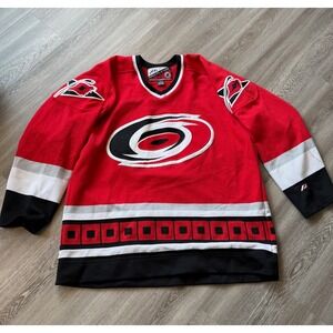 Pro Player NHL Carolina Hurricanes Hockey Jersey XL/XG Made in Canada